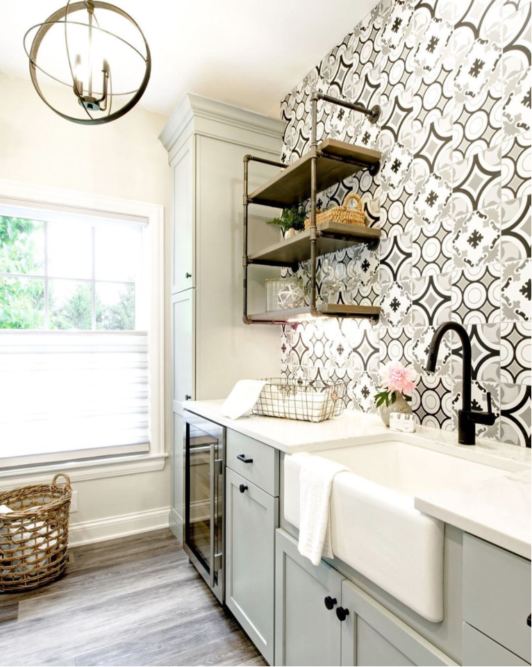 utility room remodel example