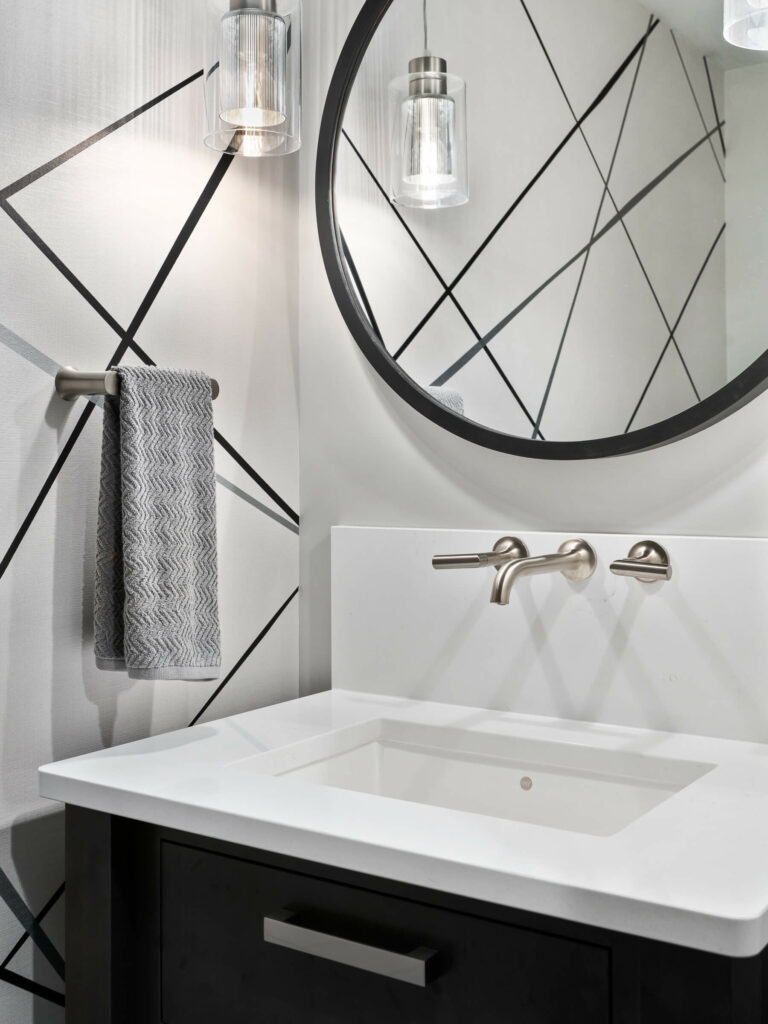 minimalism in modern half bathrooms